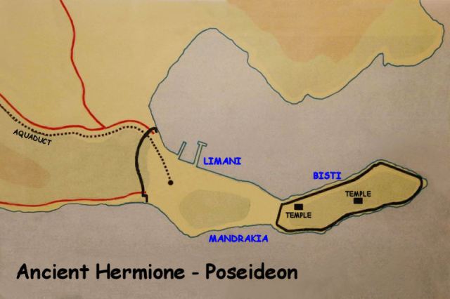 Ancient Hermione - Poseideon fortifications